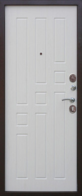 Входная дверь Гарда 8 мм белый ясень