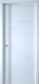 Межкомнатная дверь S-1 эмаль белая Interne Doors