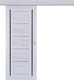 Межкомнатная дверь М-17 Граф белый КУПЕ  одностворчатая V. Doors